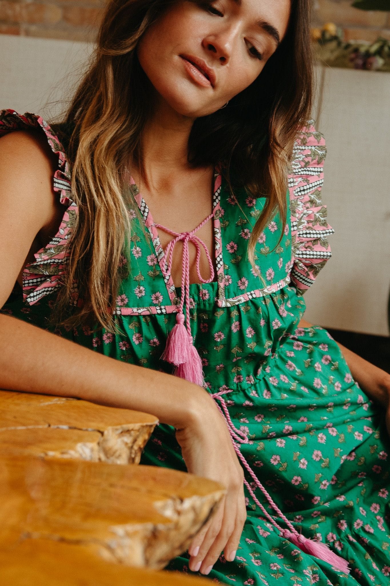 MILLE Clothing Esme Dress in Jelly Bean