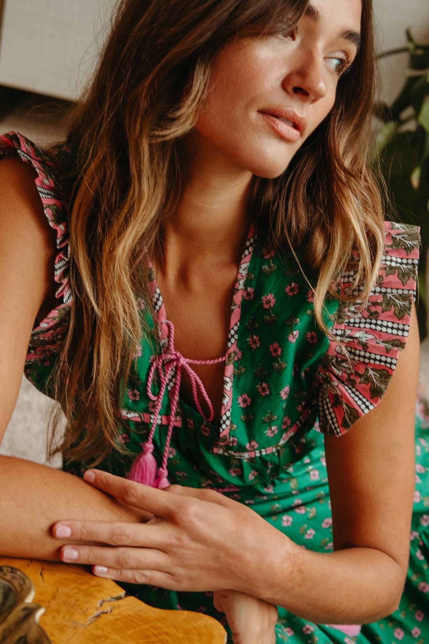 MILLE Clothing Esme Dress in Jelly Bean