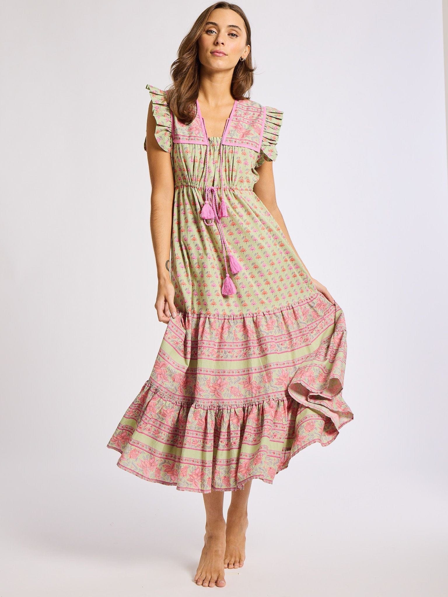 ワンピース soor ploom Ismay Dress Tulip Print 6y かわいい～！」 Kids Soor Ploom Ismay Dress - Tulip Print