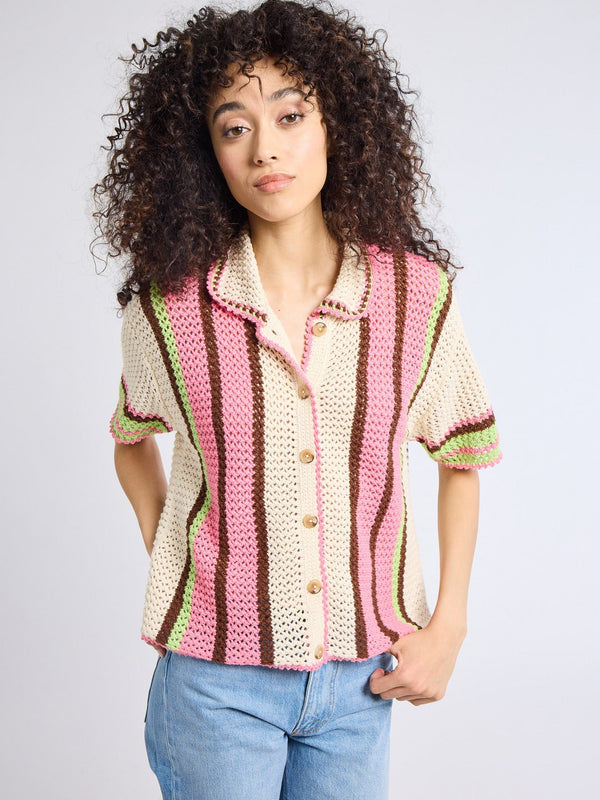 Estelle Cardigan in Gelato — view 7