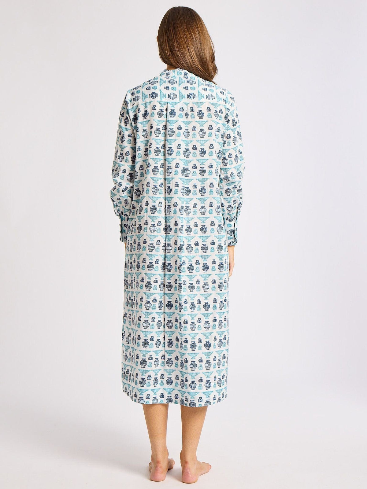 Esther Dress in Athens Print — The cut