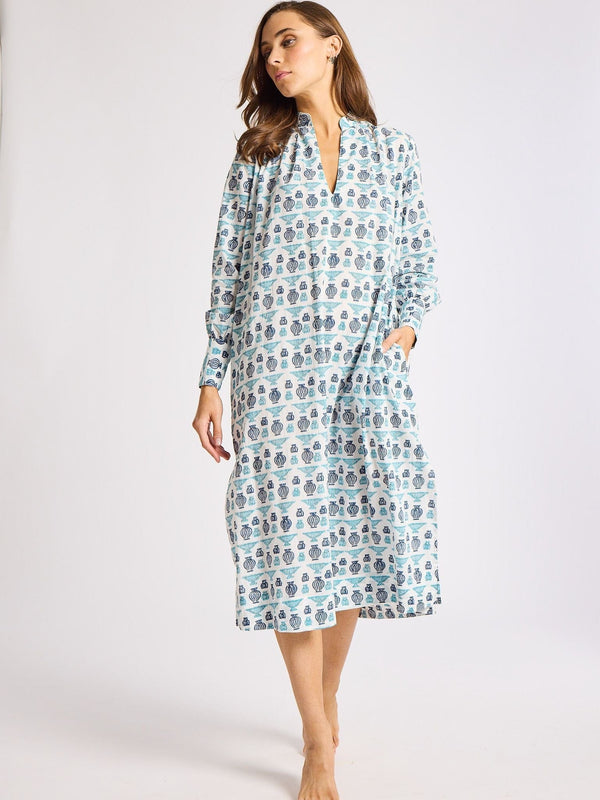 Esther Dress in Athens Print — view 2