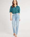 MILLE Clothing Fayette Top in Emerald