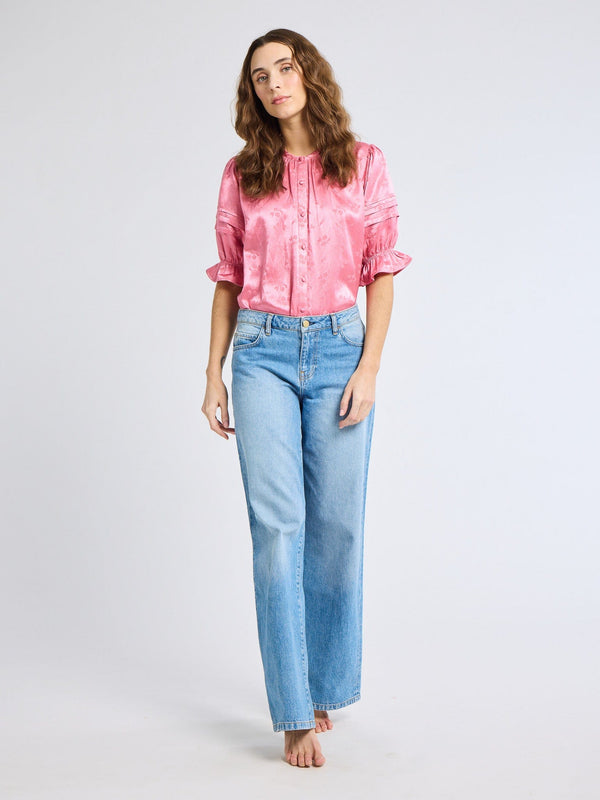 Fayette Top in Geranium — view 10