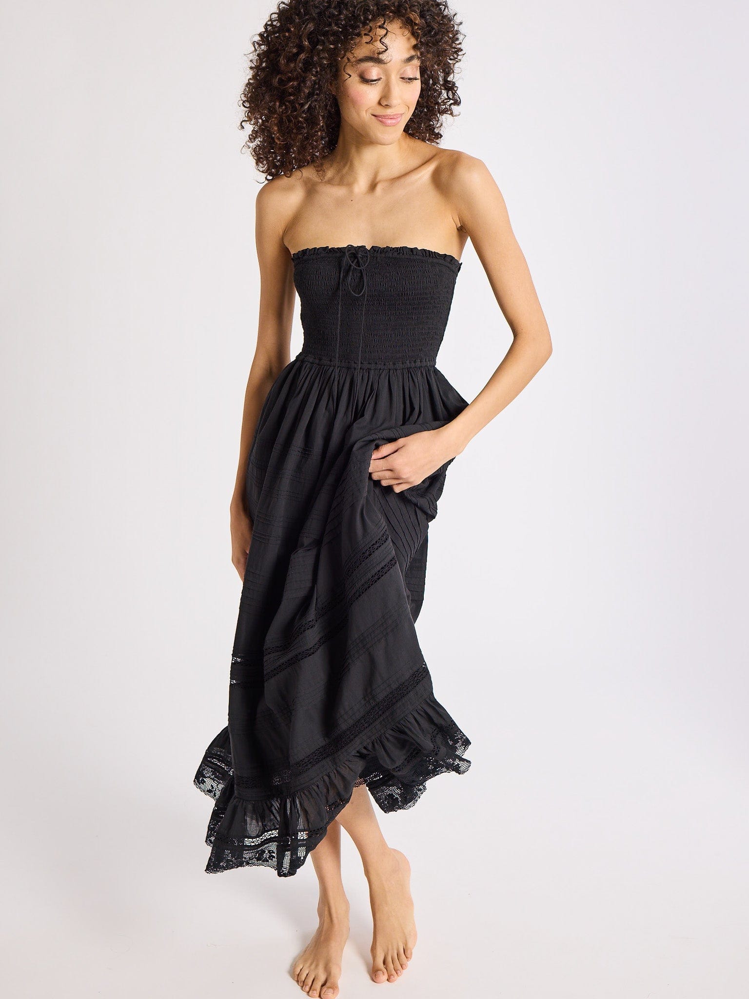 MILLE Clothing Florence Dress in Black