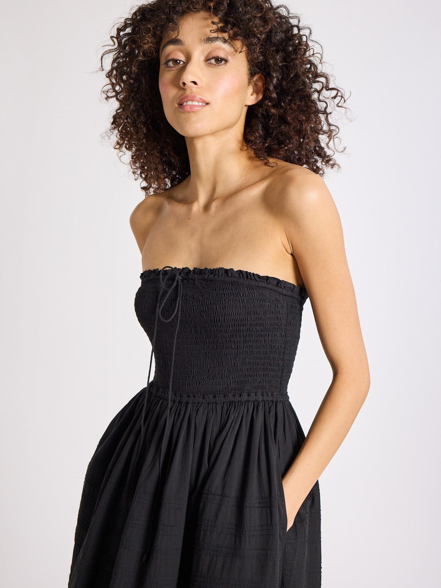 MILLE Clothing Florence Dress in Black