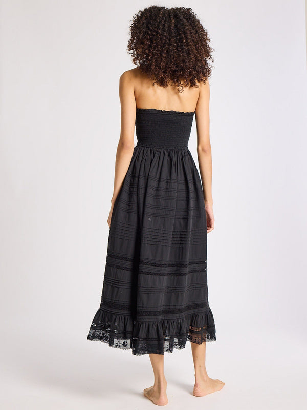 Florence Dress in Black — view 4