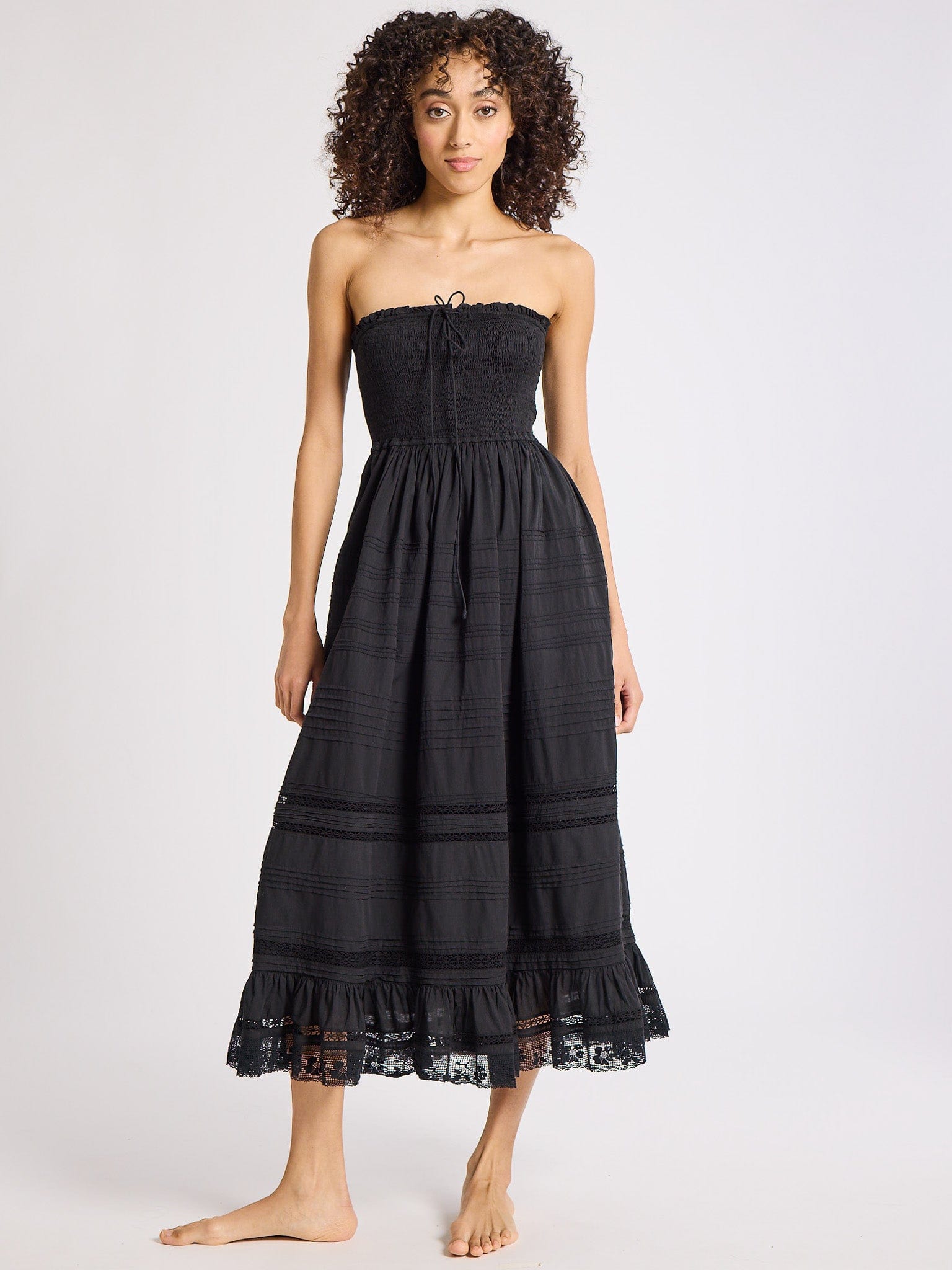 MILLE Clothing Florence Dress in Black
