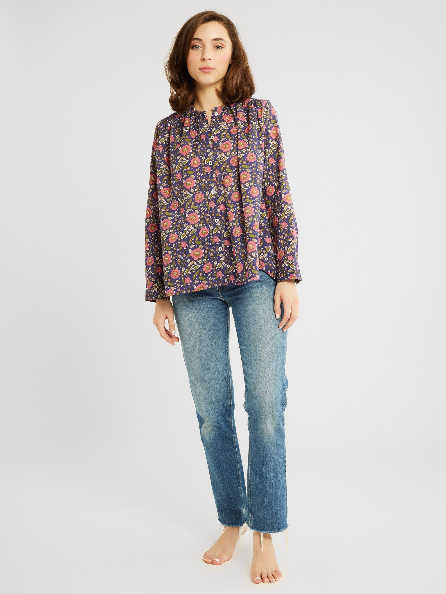 MILLE Clothing Florian Top in Primrose