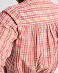 MILLE Clothing Florian Top in Rose Plaid