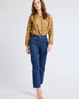 MILLE Clothing Francesca Top in Rattan Floral