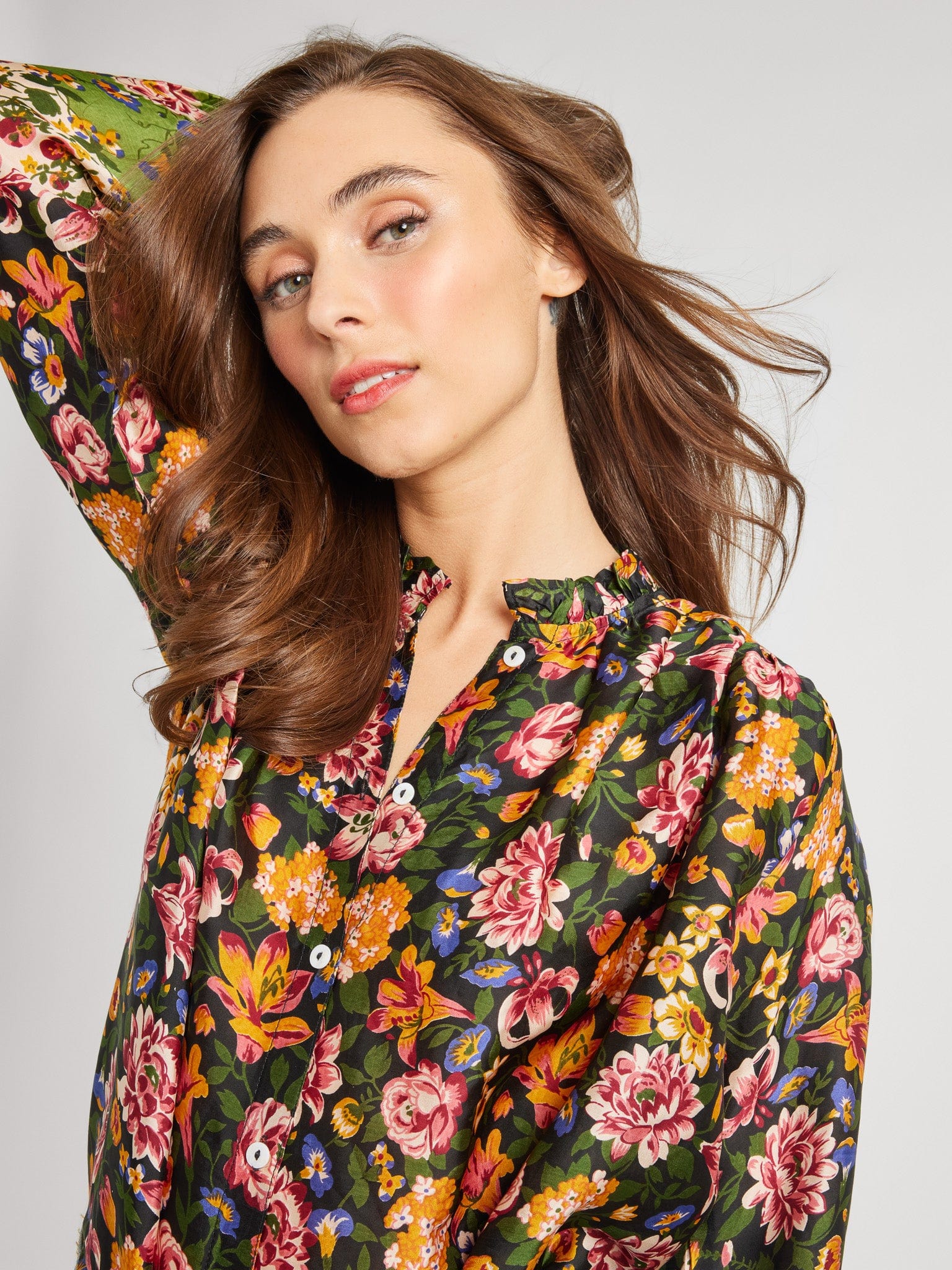 MILLE Clothing Francesca Top in Secret Garden