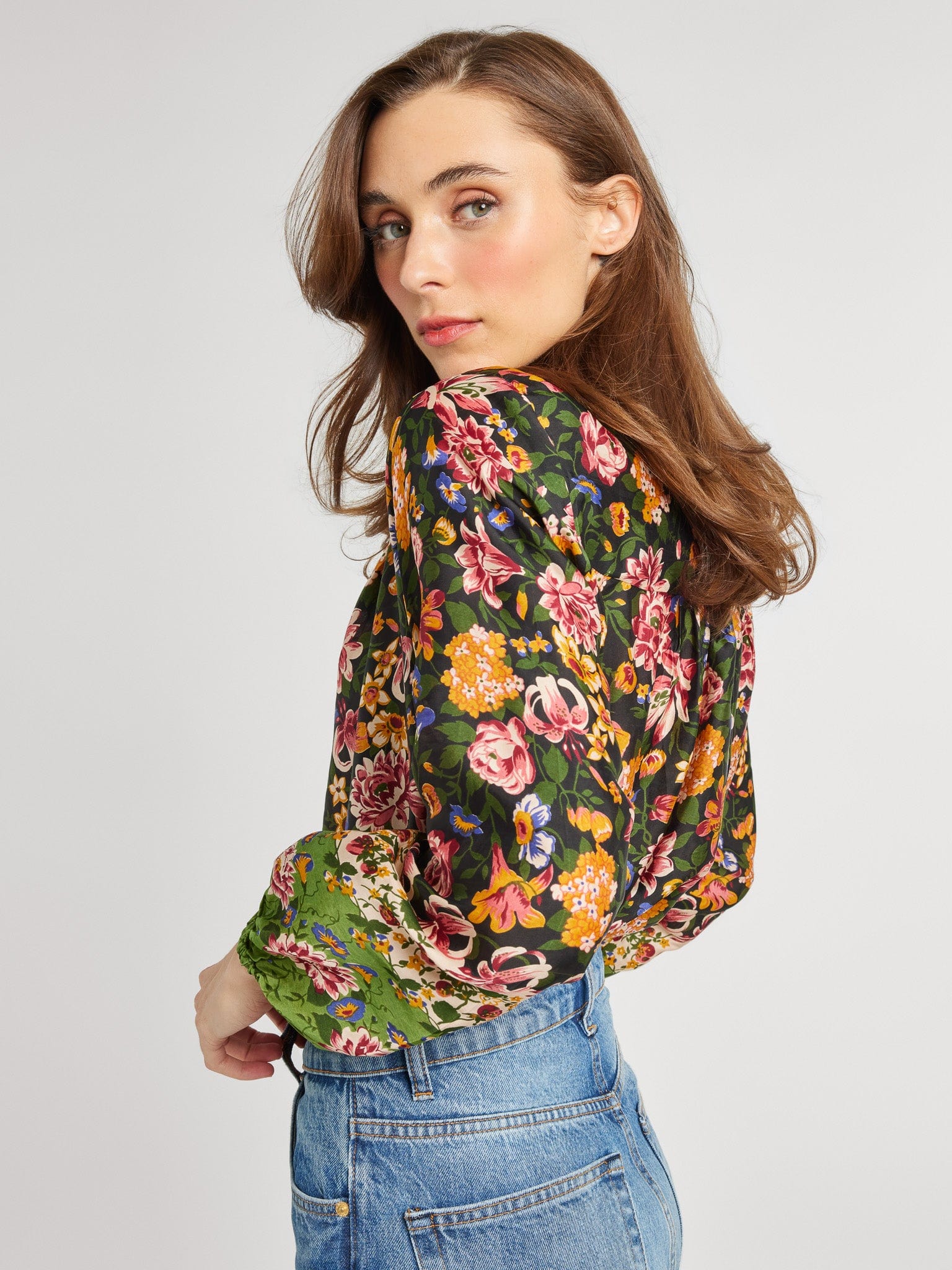 MILLE Clothing Francesca Top in Secret Garden