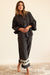 MILLE Francine Pant in Polka Dot – high waist relaxed leg trousers, front view