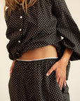 MILLE Clothing Francine Pant in Polka Dot