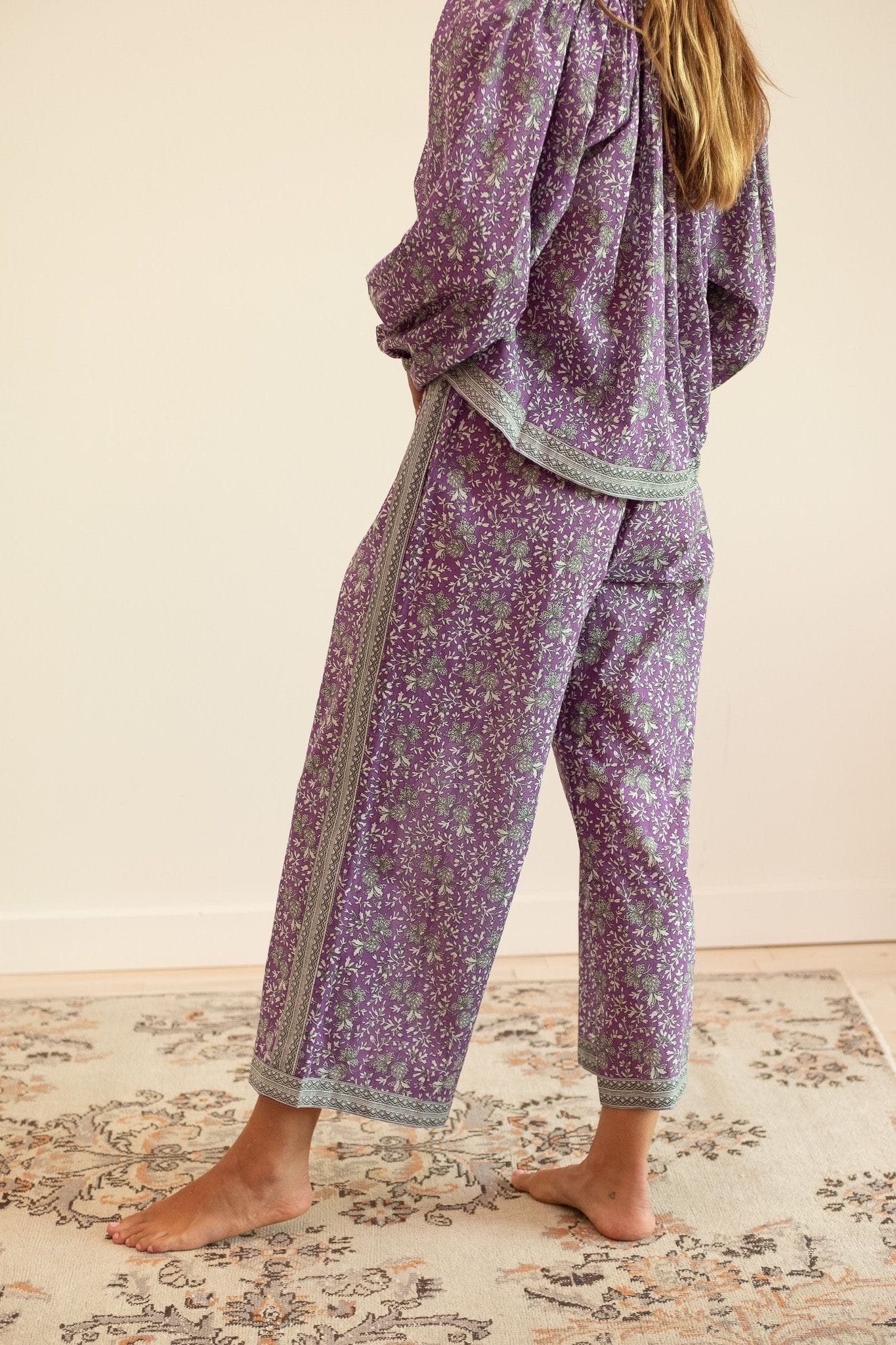 MILLE Clothing Francine Pant in Provence Floral