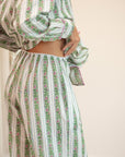 MILLE Clothing Francine Pant in Sweet Pea Stripe