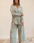 MILLE Clothing Francine Pant in Sweet Pea Stripe