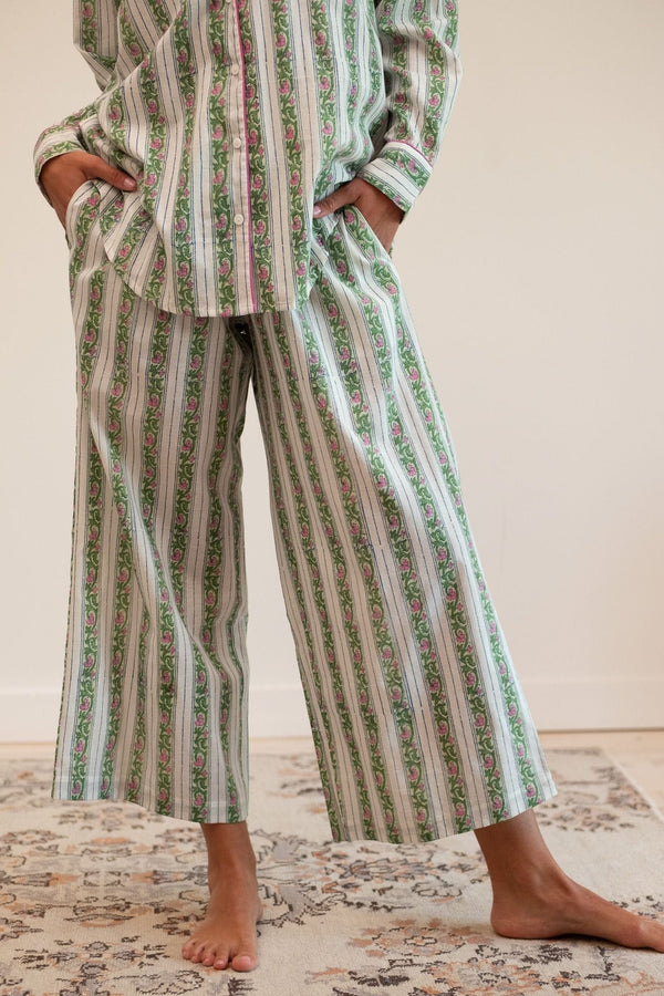 Francine Pant in Sweet Pea Stripe — view 5