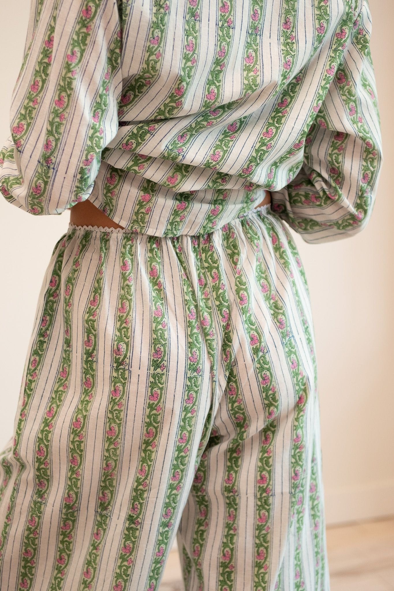 MILLE Clothing Francine Pant in Sweet Pea Stripe