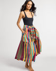 MILLE Clothing Françoise Skirt in Ibiza Stripe