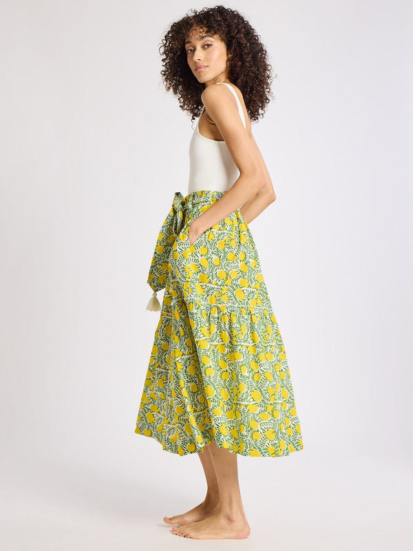 Françoise Skirt in Lemons — view 5