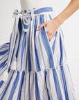 MILLE Clothing Françoise Skirt in Nantucket Stripe