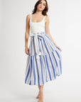 MILLE Clothing Françoise Skirt in Nantucket Stripe