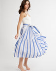 MILLE Clothing Françoise Skirt in Nantucket Stripe