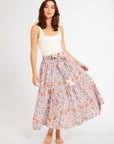 MILLE Clothing Françoise Skirt in Newport Floral