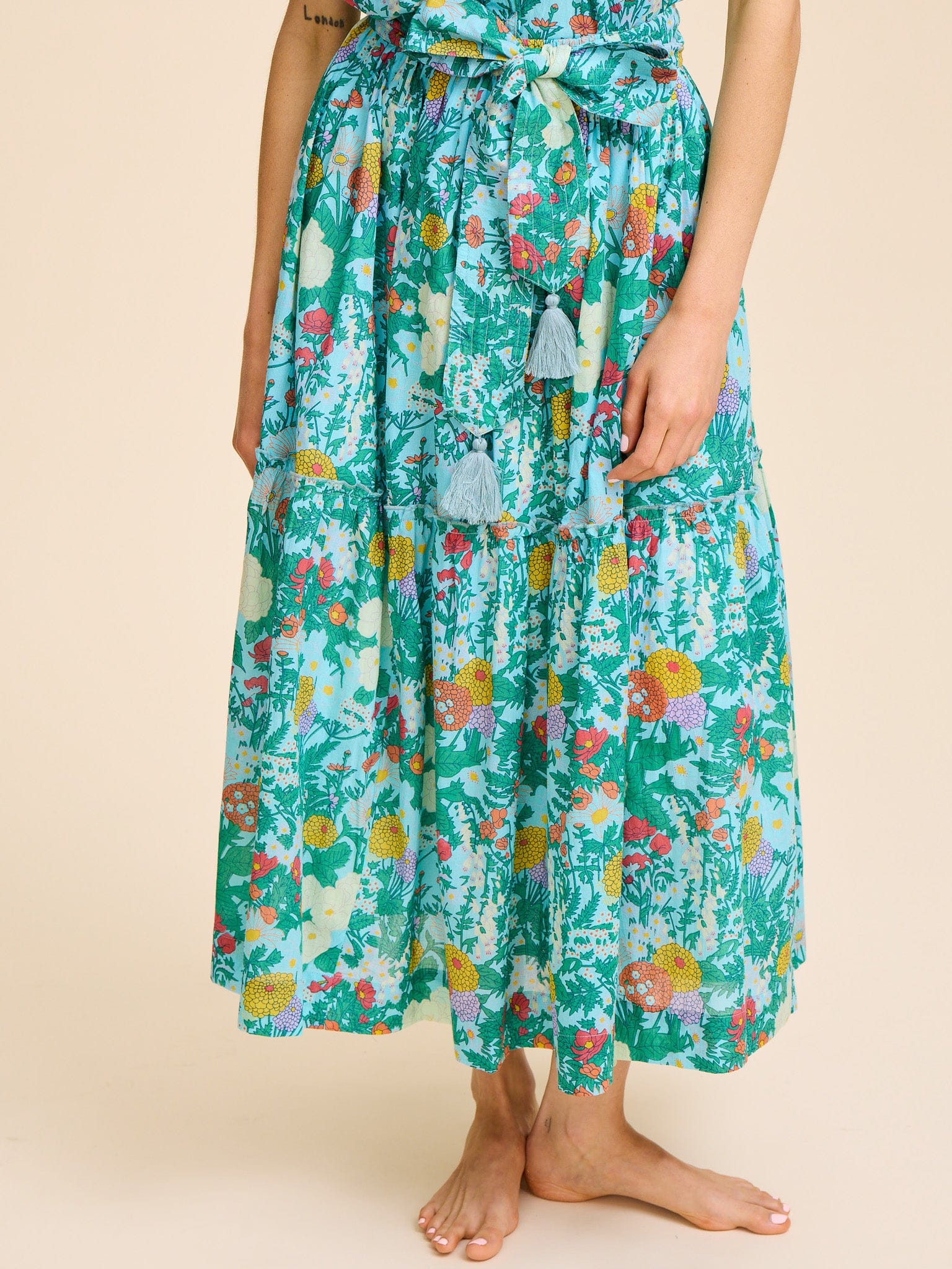 MILLE Clothing Françoise Skirt in Swedish Garden