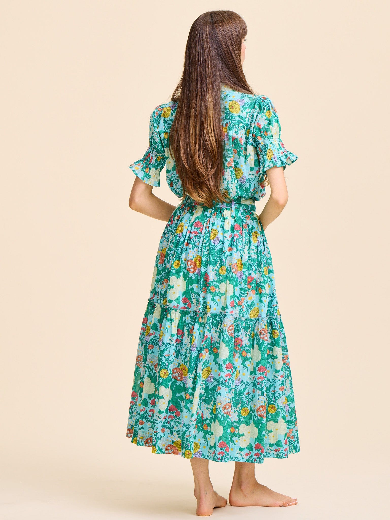 MILLE Clothing Françoise Skirt in Swedish Garden