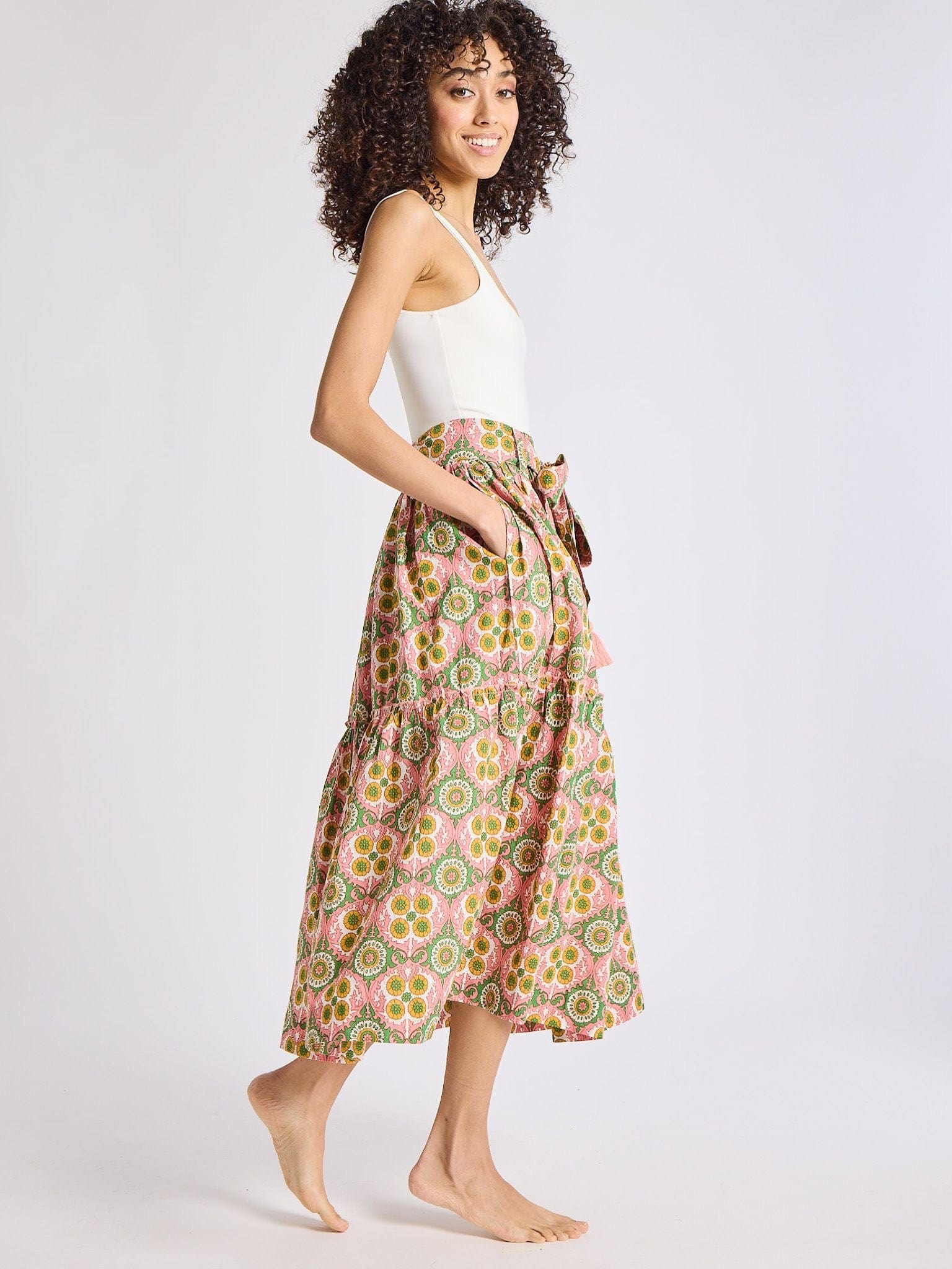 MILLE Clothing Françoise Skirt in Yucatan