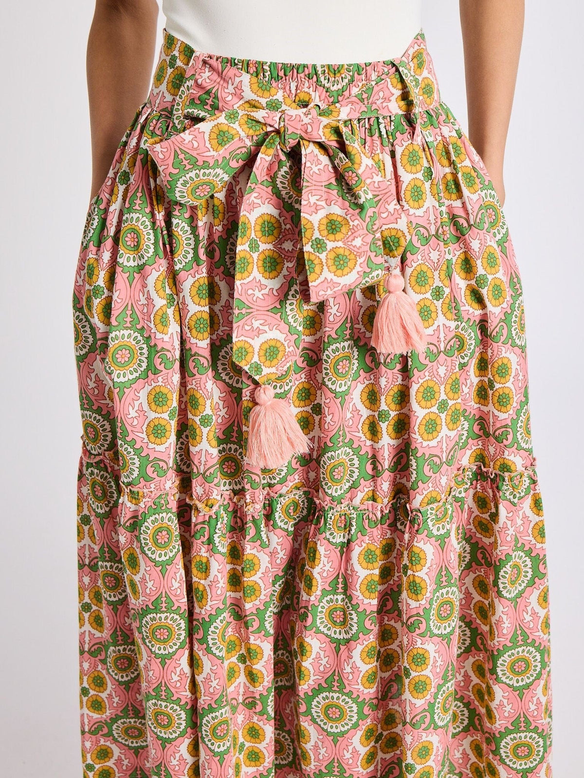 Françoise Skirt in Yucatan — The cut