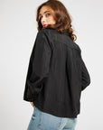 MILLE Clothing Freya Top in Black Silk