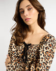 MILLE Clothing Gabriette Dress in Cheetah