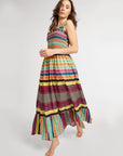 MILLE Clothing Garden Dress in Ibiza Stripe