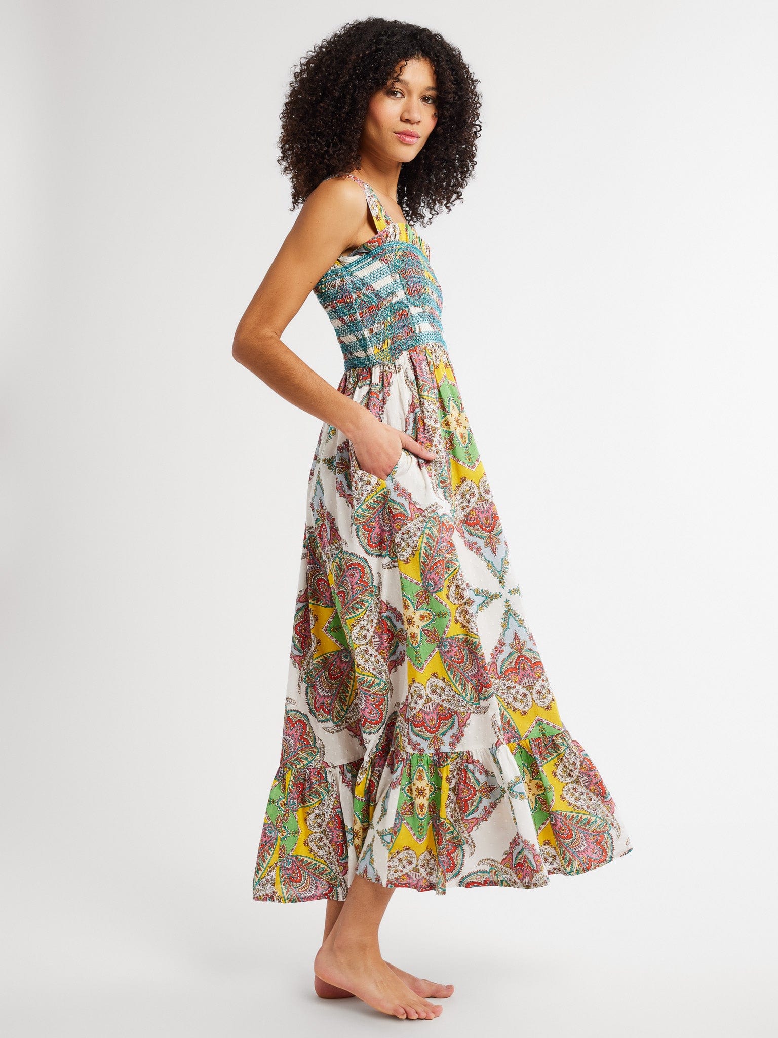 MILLE Clothing Garden Dress in Kaleidoscope