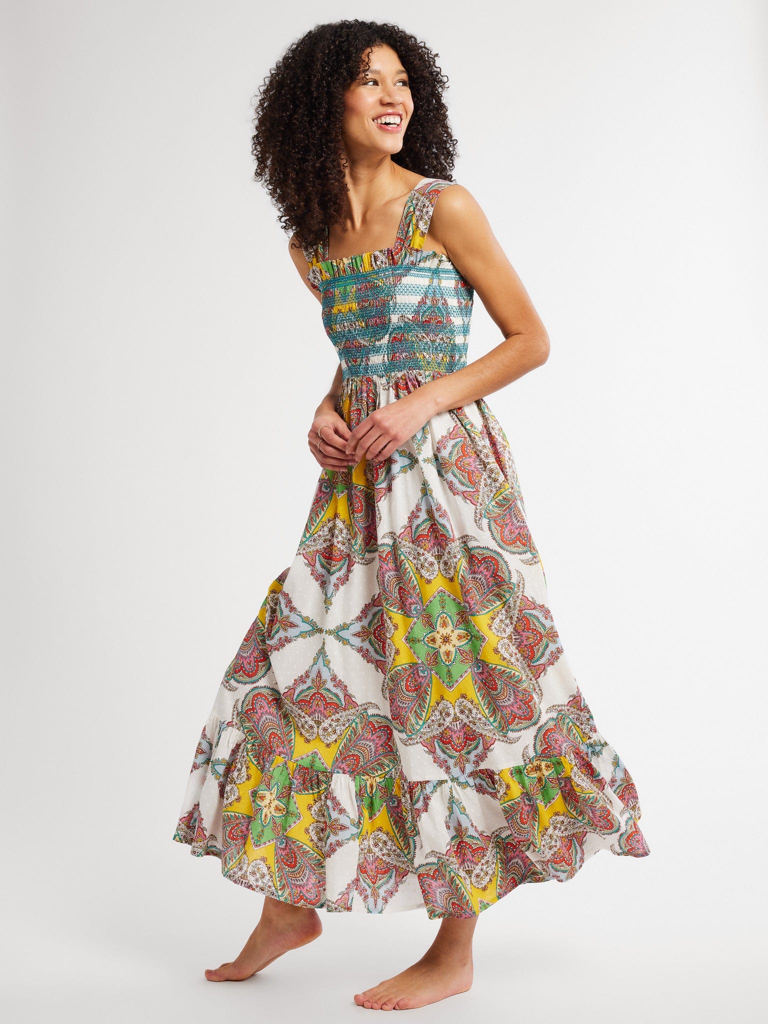 MILLE Clothing Garden Dress in Kaleidoscope
