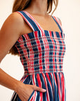 MILLE Clothing Garden Dress in Sailing Stripe