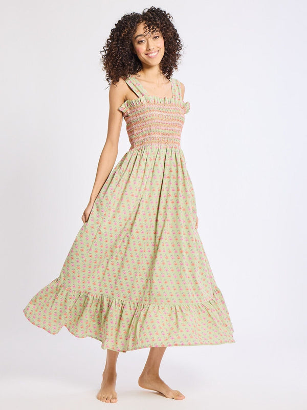 Garden Dress in Tulip Print — view 5