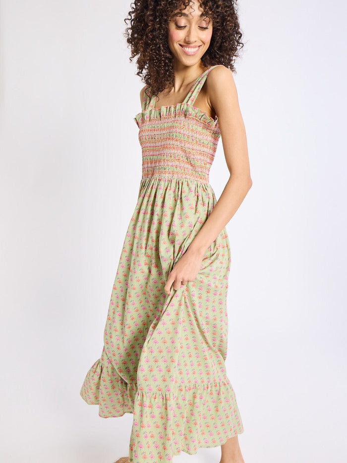 Garden Dress in Tulip Print