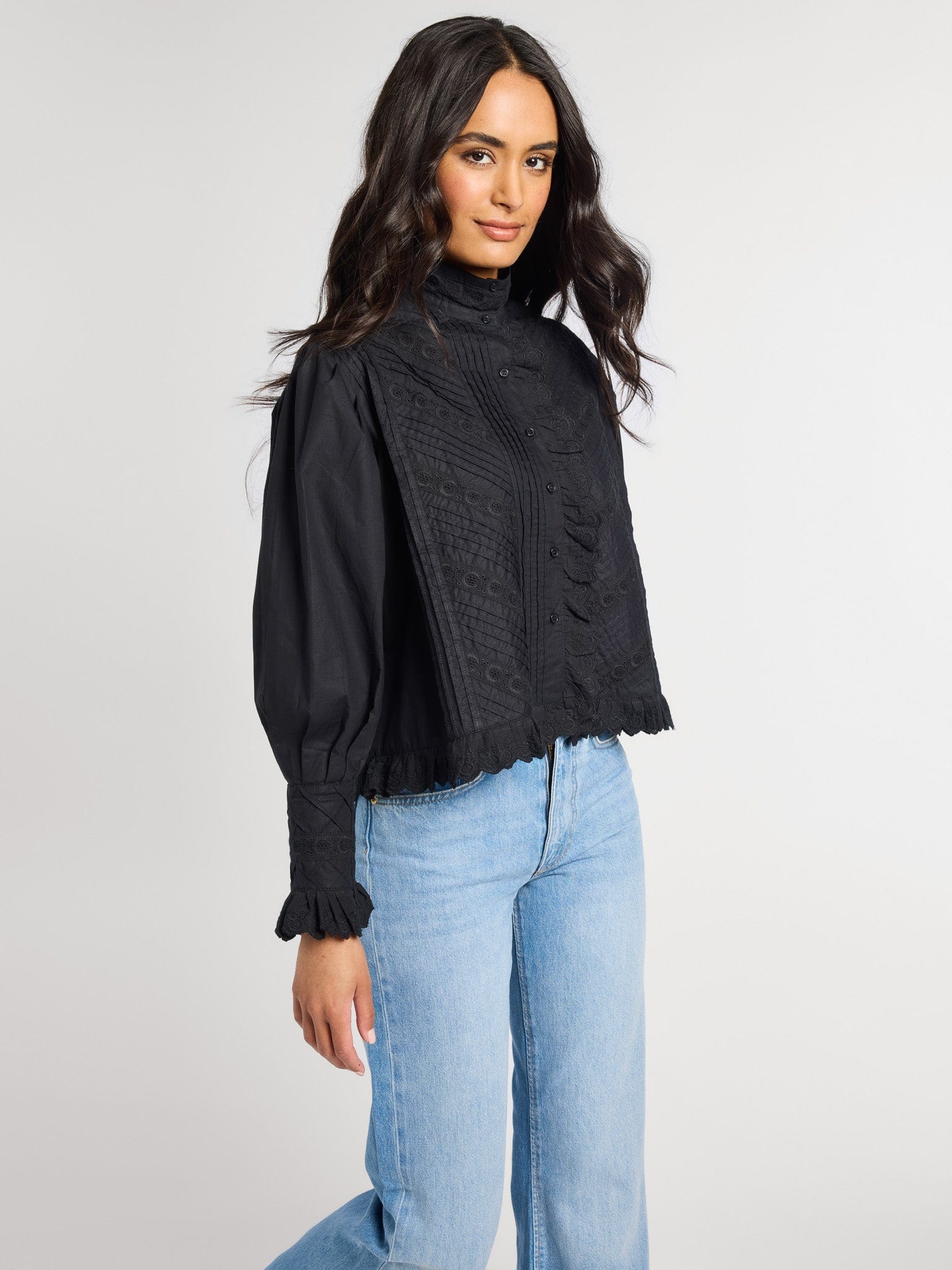 MILLE Clothing Georgina Top in Black