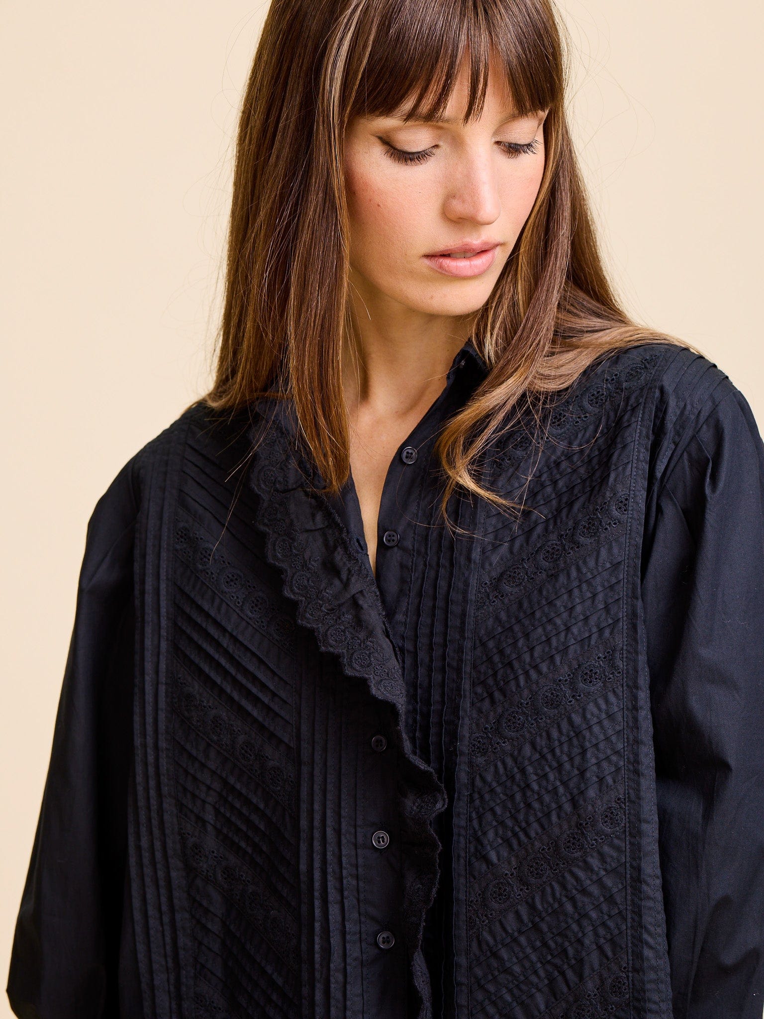 MILLE Clothing Georgina Top in Black