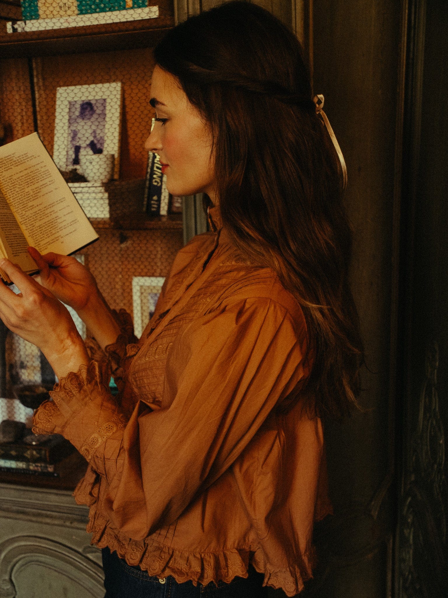 MILLE Clothing Georgina Top in Mousse