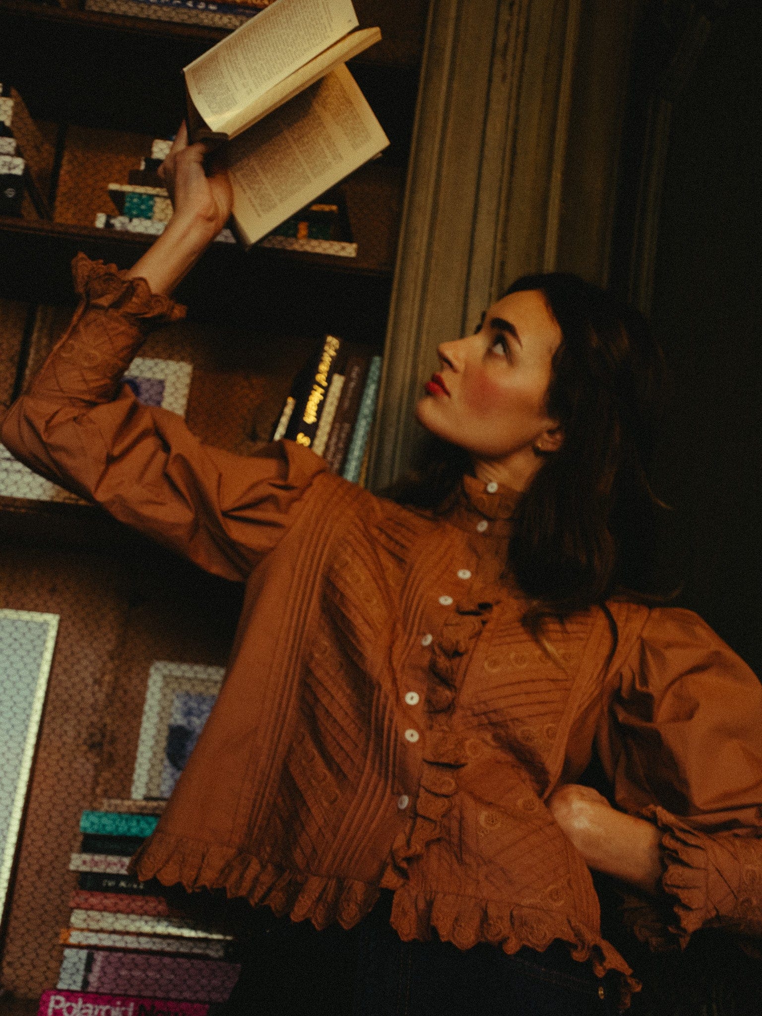 MILLE Clothing Georgina Top in Mousse