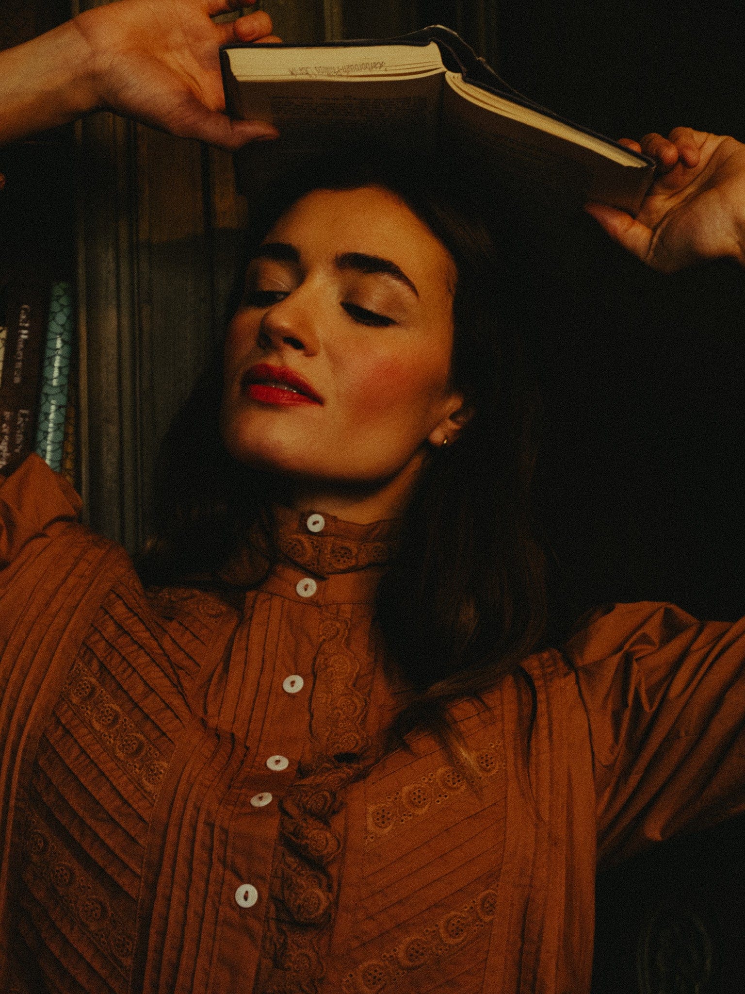 MILLE Clothing Georgina Top in Mousse