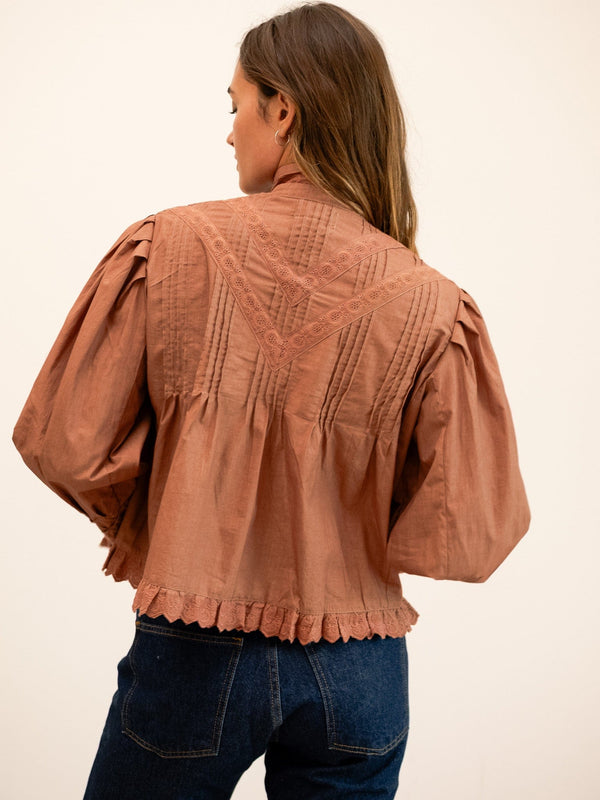 Georgina Top in Mousse — view 21