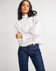 MILLE Clothing Georgina Top in White