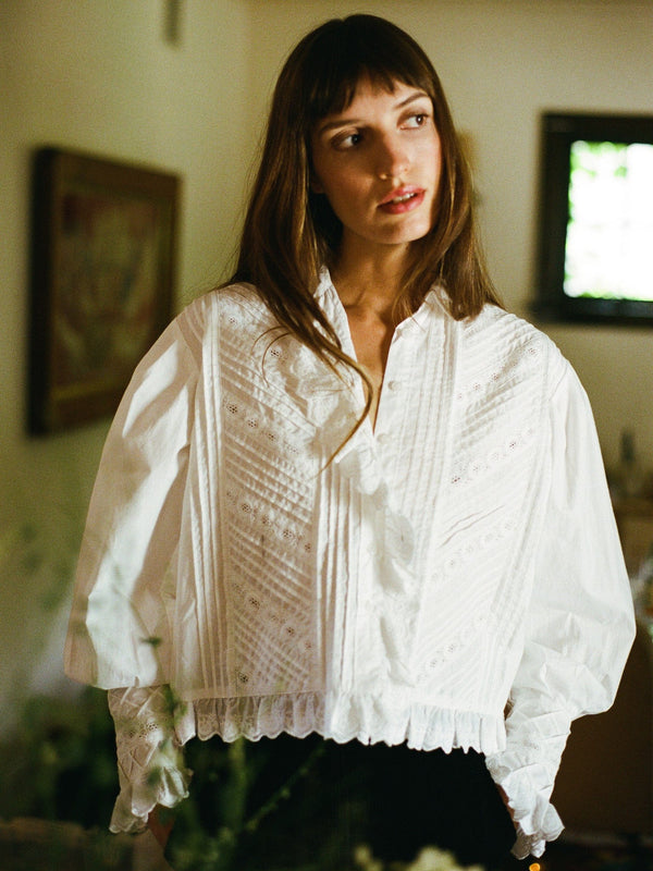 Georgina Top in White — view 16